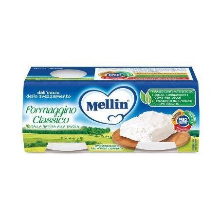 MELLIN OMOG FORMAGGIO 2X80G MELLIN OMOG FORMAGGIO 2X80G
