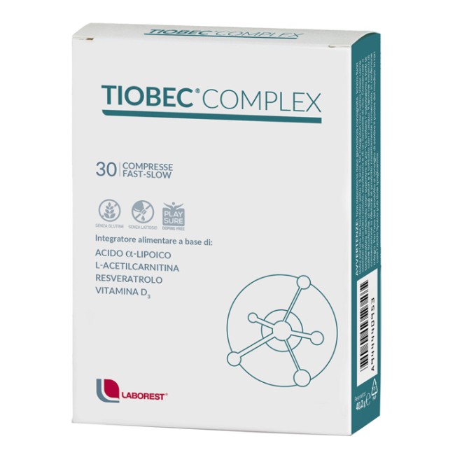 Tiobec Complex 30 Compresse Fast Slow Tiobec Complex 30 Compresse Fast Slow