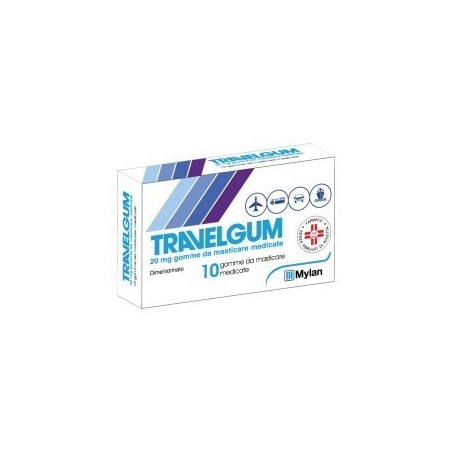TRAVELGUM*10GOMME MAST 20MG