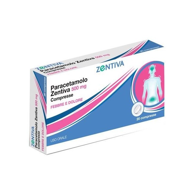 PARACETAMOLO ZEN*20CPR 500MG