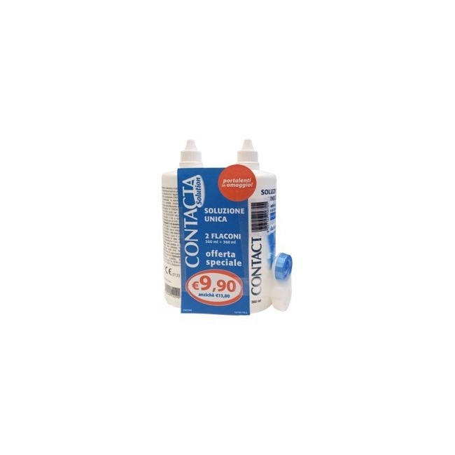 CONTACTA SOLUZIONE 2X360ML+POR