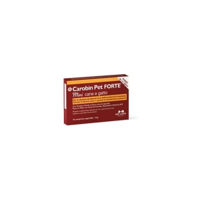 CAROBIN PET FORTE MINI 15CPR