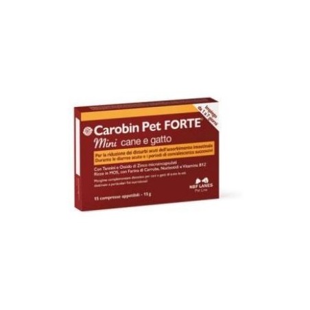 CAROBIN PET FORTE MINI 15CPR