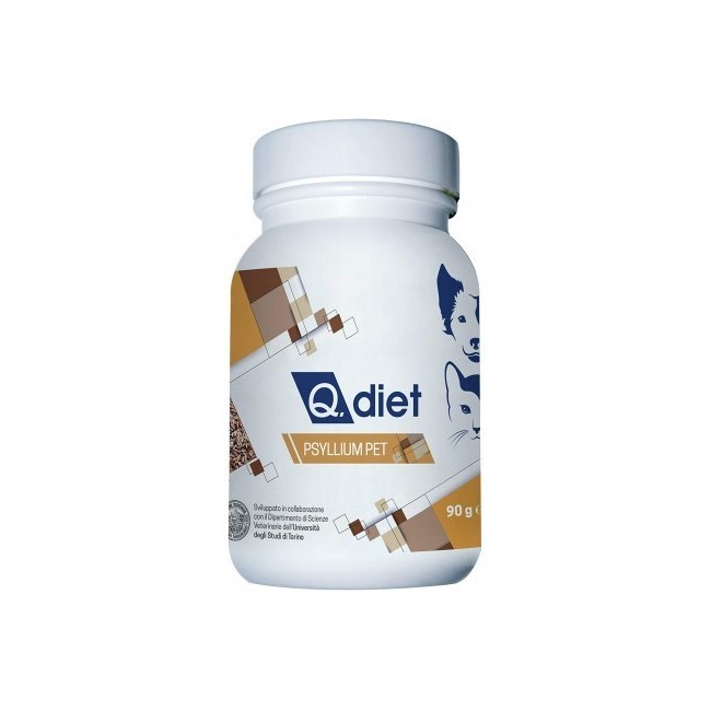 Q DIET PSYLLIUM PET POLVERE90G Q DIET PSYLLIUM PET POLVERE90G
