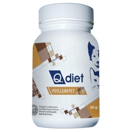 Q DIET PSYLLIUM PET POLVERE90G Q DIET PSYLLIUM PET POLVERE90G