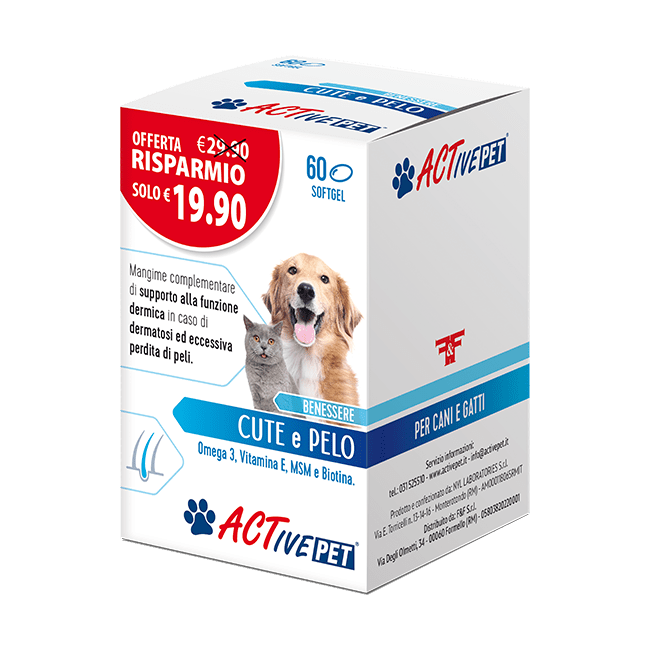 ACTIVE PET CUTE E PELO 60SOFTG ACTIVE PET CUTE E PELO 60SOFTG