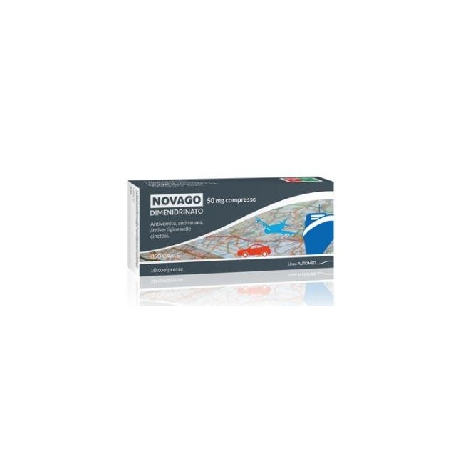 NOVAGO*10CPR 50MG NOVAGO*10CPR 50MG