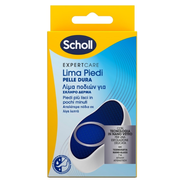 SCHOLL LIMA PIEDI PELLE DURA