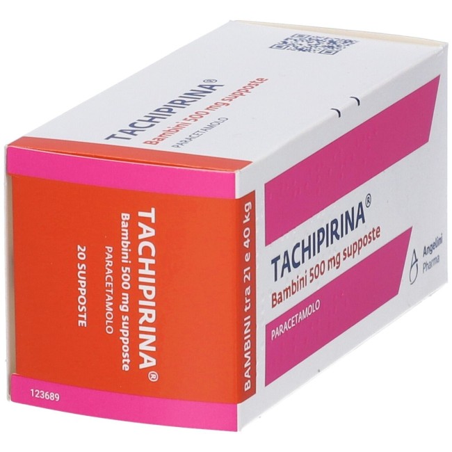 TACHIPIRINA*BB 20SUPP 500MG TACHIPIRINA*BB 20SUPP 500MG