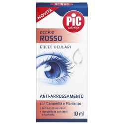 PIC GOCCE OCULARI OCCHIO ROSSO