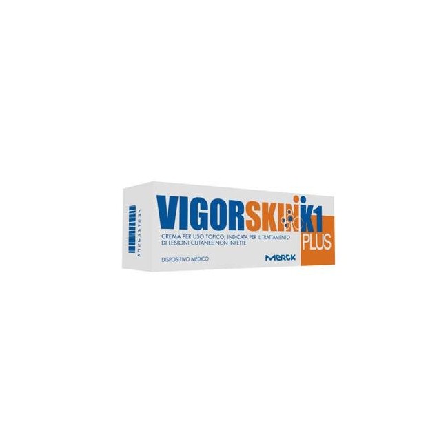 VIGORSKIN K1 PLUS CREMA PER LESIONI CUTANEE NON INFETTE 100ML VIGORSKIN K1 PLUS CREMA PER LESIONI CUTANEE NON INFETTE 100ML