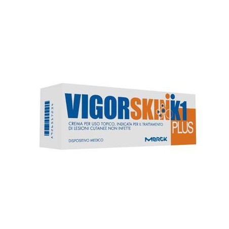 VIGORSKIN K1 PLUS CREMA PER LESIONI CUTANEE NON INFETTE 100ML VIGORSKIN K1 PLUS CREMA PER LESIONI CUTANEE NON INFETTE 100ML