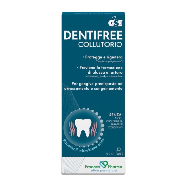 GSE DENTIFREE COLLUTORIO 150ML GSE DENTIFREE COLLUTORIO 150ML