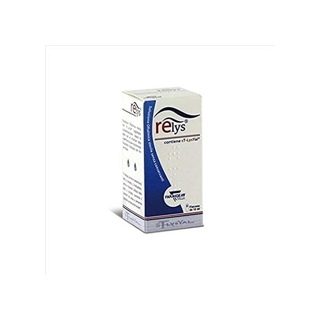 RELYS MULTIDOSE 10 ML SOLUZIONE OFTALMICA SENZA CONSERVANTI RELYS MULTIDOSE 10 ML SOLUZIONE OFTALMICA SENZA CONSERVANTI