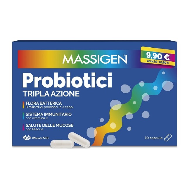 Massigen Probiotici 10 Capsule 2024 Offerta Speciale Massigen Probiotici 10 Capsule 2024 Offerta Speciale