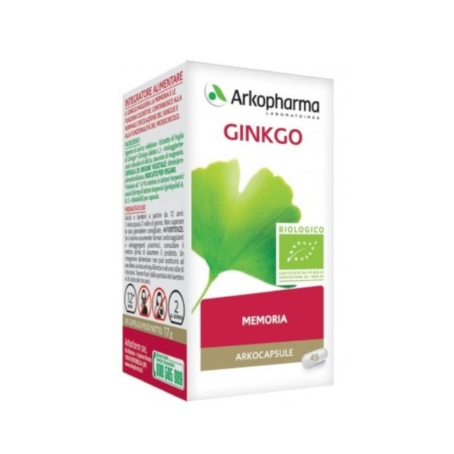 ARKOCPS GINKGO BIO 45CPS
