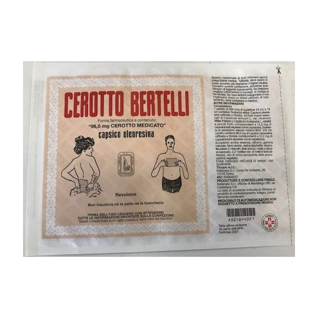 Cerotto Bertelli Cerotto Grande 16 X 24 Cm 3,3%