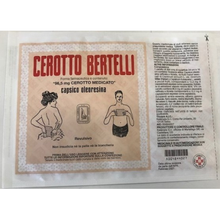 Cerotto Bertelli Cerotto Grande 16 X 24 Cm 3,3% Cerotto Bertelli Cerotto Grande 16 X 24 Cm 3,3%