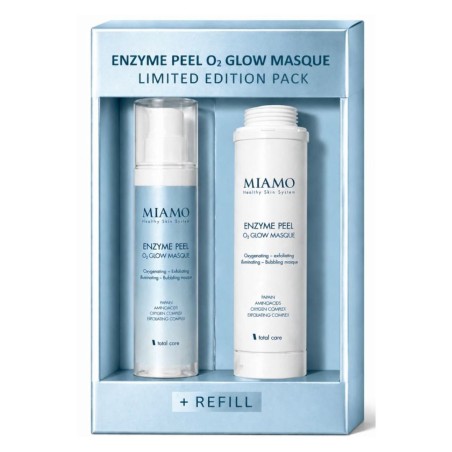 MIAMO ENZYME PEEL O2 GLOW MASQUE 45 ML + REFILL 45 ML MIAMO ENZYME PEEL O2 GLOW MASQUE 45 ML + REFILL 45 ML