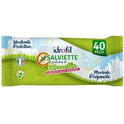 IDROFIL SALVIETTINE CITRONELLA 40 PEZZI