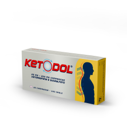 Ketodol 20 Compresse 25 Mg + 200 Mg Rilascio Modificato