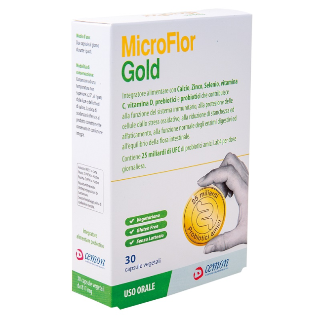 MICROFLOR GOLD 30CPS VEGETALI