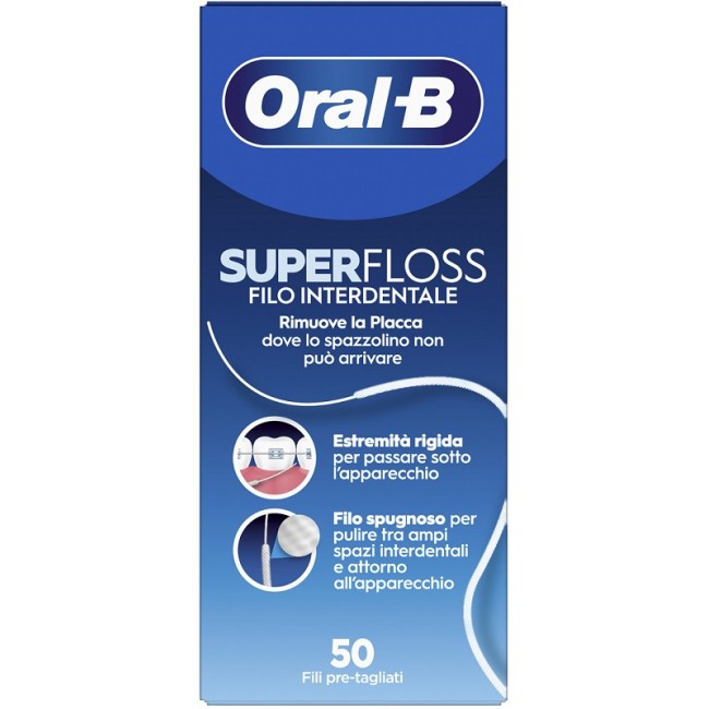 Oralb Man Filo Superfloss New Oralb Man Filo Superfloss New