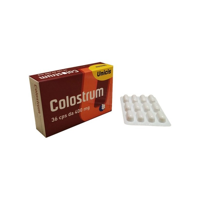 COLOSTRUM UNICIS 36CPS 400MG COLOSTRUM UNICIS 36CPS 400MG