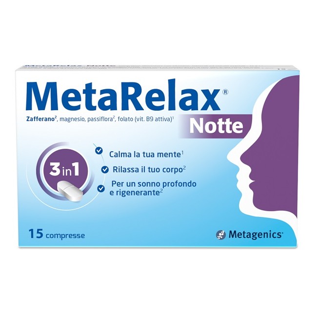 Metarelax Notte 15 Compresse Metarelax Notte 15 Compresse