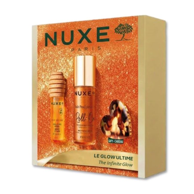 NUXE COFFRET GLOW HUILE PRODIGIEUSE OR 2026 NUXE COFFRET GLOW HUILE PRODIGIEUSE OR 2026