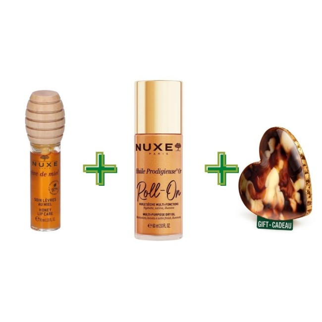 NUXE COFFRET GLOW HUILE PRODIGIEUSE OR 2026 NUXE COFFRET GLOW HUILE PRODIGIEUSE OR 2026