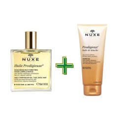 NUXE CRACKER HUILE PRODIGIEUSE 30 ML + OLIO DOCCIA NUXE CRACKER HUILE PRODIGIEUSE 30 ML + OLIO DOCCIA