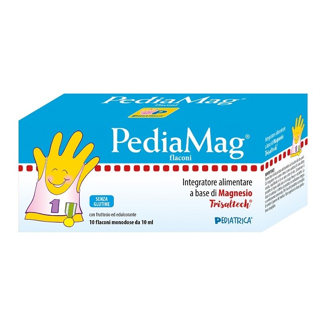 Pediamag 10 Flaconcini Da 10 Ml Pediamag 10 Flaconcini Da 10 Ml