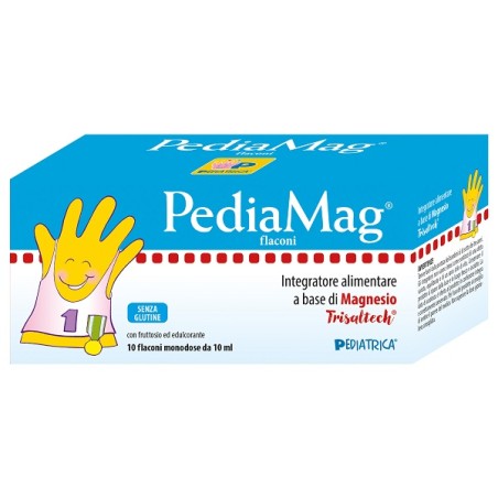 Pediamag 10 Flaconcini Da 10 Ml