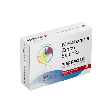 Melatonina Zinco Selenio Pierpaoli 60 Compresse