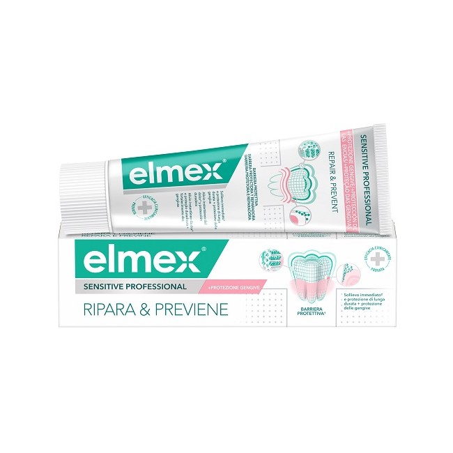 Dentifricio Elmex Sensitive Ripara & Previene 75 Ml Dentifricio Elmex Sensitive Ripara & Previene 75 Ml