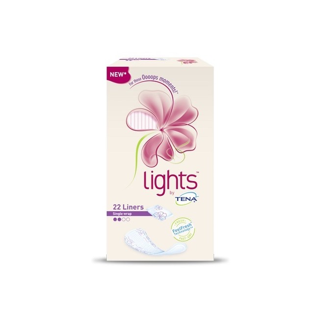Proteggi Slip Per Icontinenza Piccole Perdite Lights By Tena Normal Ripiegato 22 Pezzi Proteggi Slip Per Icontinenza Piccole Perdite Lights By Tena Normal Ripiegato 22 Pezzi