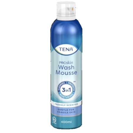 Tena Wash Mousse Detergente 400 Ml