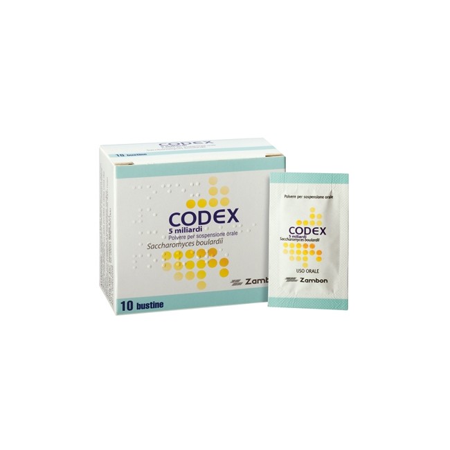 Codex 10 Buste Polvere Soluzione Orale 5 Mld 250 Mg