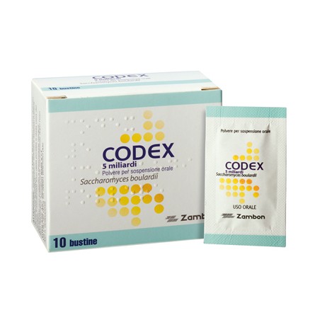 Codex 10 Buste Polvere Soluzione Orale 5 Mld 250 Mg