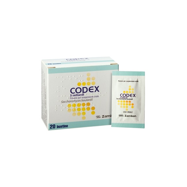 Codex 20 Buste Polvere Soluzione Orale 5 Mld 250 Mg