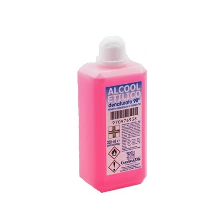 Alcool Etilico Denaturato 90% 250 Ml