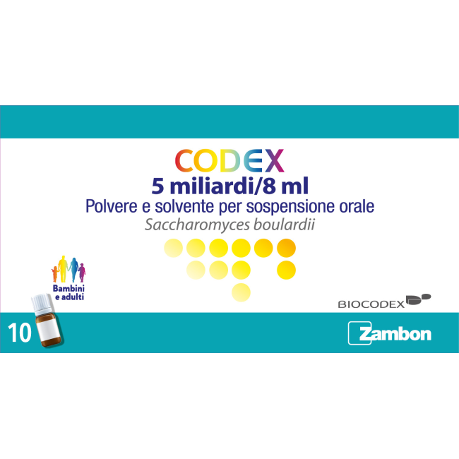 Codex Soluzione Orale 10fl 5mld 8ml