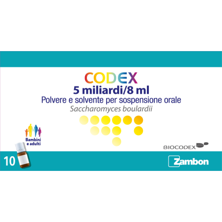 Codex Soluzione Orale 10fl 5mld 8ml