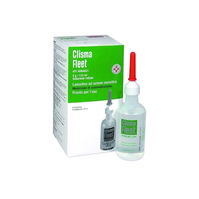Clisma Fleet Pronto Uso 4 Clismi 5 G 133 Ml Soluzione Rettale