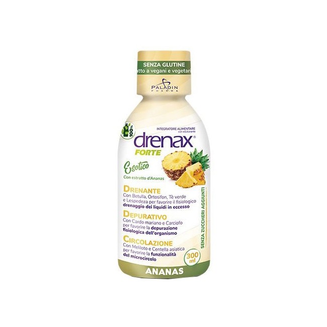 Drenax Forte Esotico Con Estratto D'ananas 300 Ml Drenax Forte Esotico Con Estratto D'ananas 300 Ml