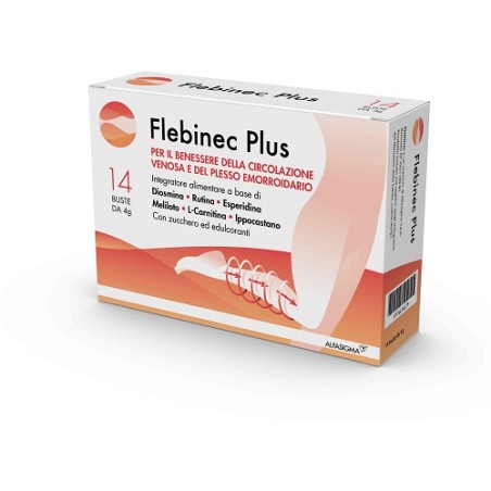 Flebinec Plus 14 Bustine 4 G
