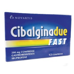 Cibalgina Due Fast 12 Compresse Gastrores 200 Mg