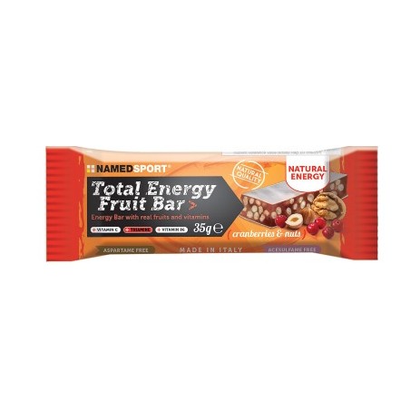 Total Energy Fruit Bar Cranberry & Nuts 35 G