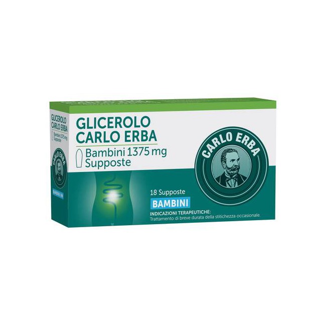Glicerolo Bambini 18 Supposte 1.375 Mg